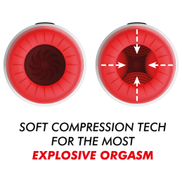 Jamyjob - Rocket Masturbator Soft Tech Compression and Vibration