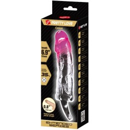 Pretty Love Odes Realistic Penis Extender 2.5 cm