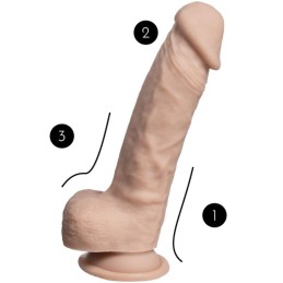 SileXD – Realistlik Kunstpeenis Model 1 Real Skin 17 cm