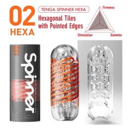 Tenga - Spinner Masturbaator Hexa 02