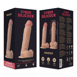 Cyber Silicock – Magnus Realistlik Vedelsilikoonist Dildo 20 cm