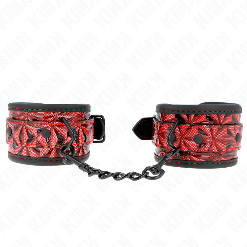 Kink - Red Diamond Pattern Наручники