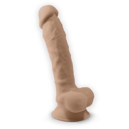 Realistic Penis Vibrator Silexd - Model 1 Silicone Premium Silexpan Remote Control 20cm