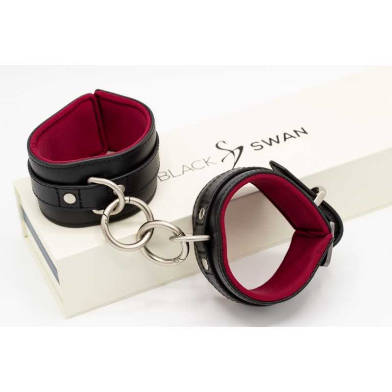 Black Swan Designz - Black Berry Nahast Käeahelad S
