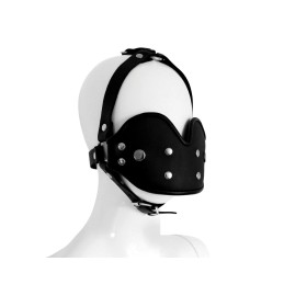 XX-Dreamstoys Ehtsast Nahast Mask Suupalliga – BDSM Mängudeks