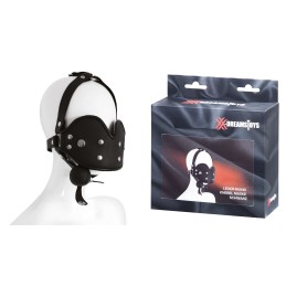 XX-Dreamstoys Ehtsast Nahast Mask Suupalliga – BDSM Mängudeks