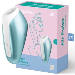 Satisfyer - Love Breeze Air Pulse Stimulator Ice Blue