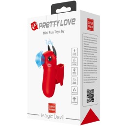 Pretty Love – Magic Devil Вибратор На Палец С Постукиванием И Электростимуляцией