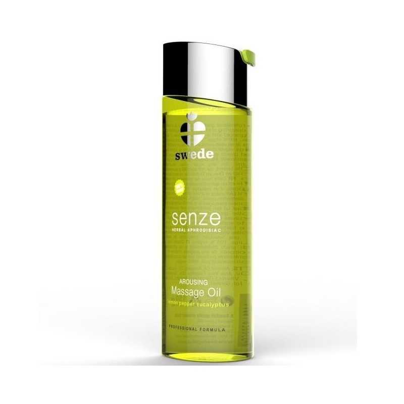 Swede – Senze Erutav Massaažiõli Sidruni, Pipra ja Eukalüptiga 75 ml