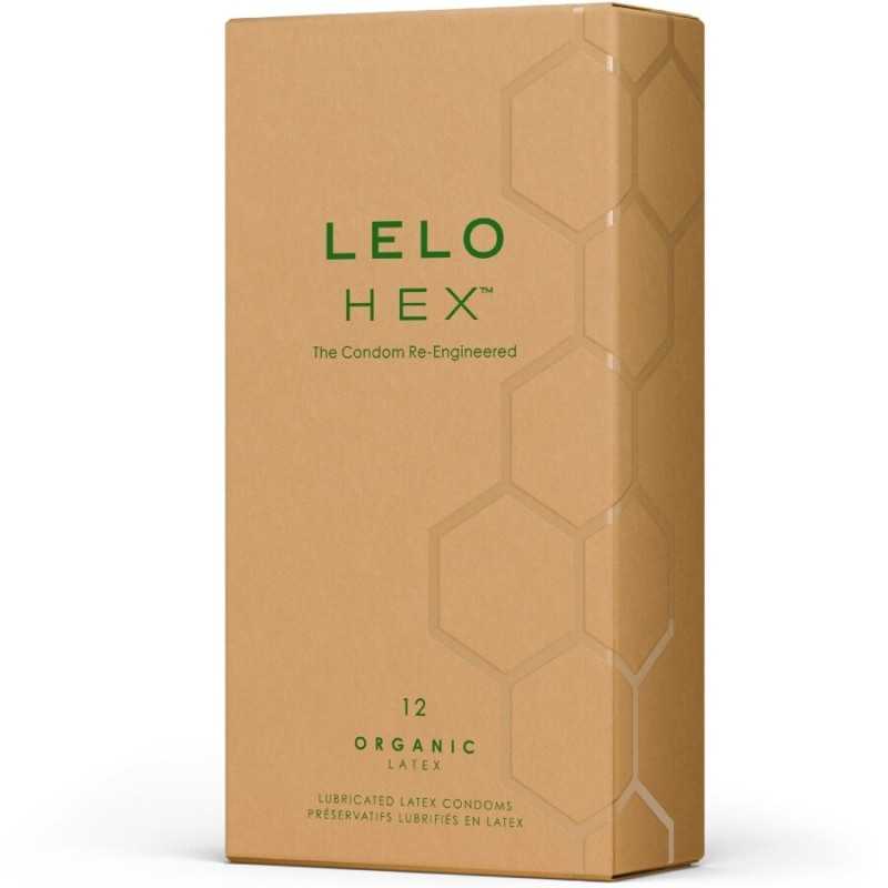 Презервативы Lelo Hex Organic 12 шт – Органическое Наслаждение