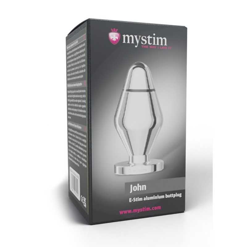 MYSTIM - JOHN ELECTRO SEX BUTT PLUG
