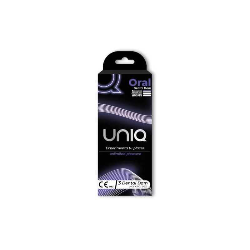Uniq – Оральный Латекс-Вольный Дам 3 шт.