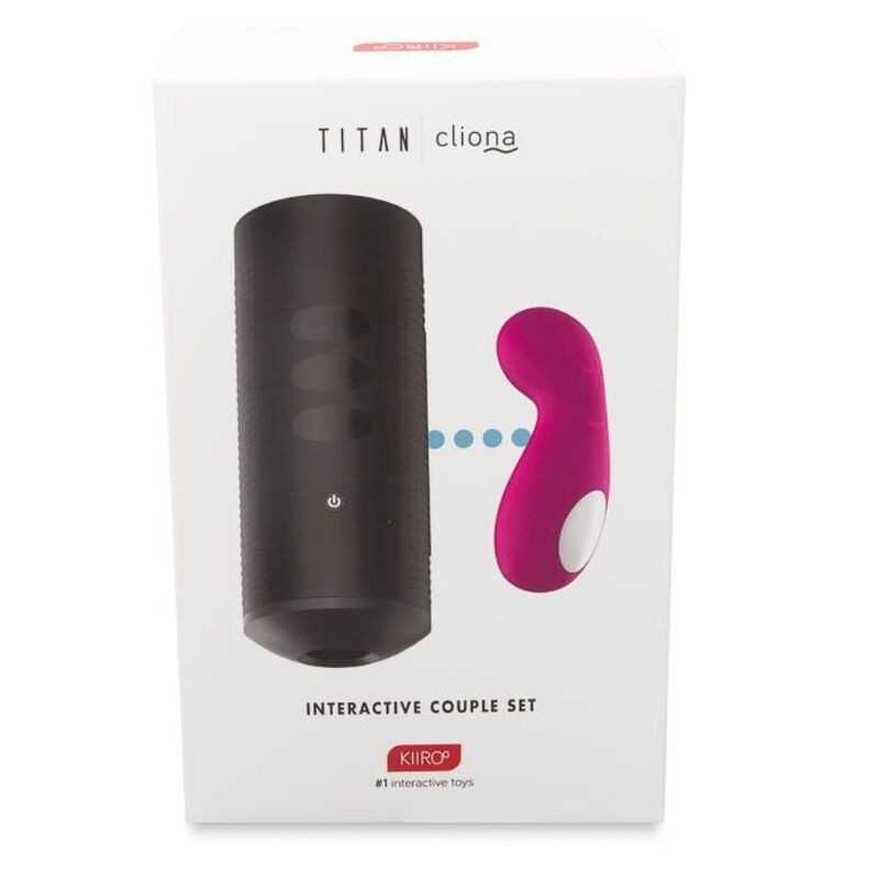 Kiiroo - Titan & Cliona Couple Set Purple