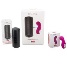 Kiiroo - Titan & Cliona Couple Set Purple