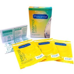 PASANTE FEMALE CONDOM 3 PCS ПРЕЗЕРВАТИВЫ ДЛЯ ЖЕНЩИН