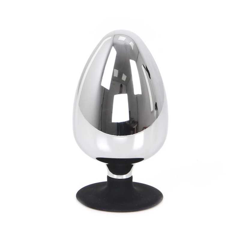 "Big Ass Sucker" Large Anal Plug M With Suction Cup 70 mm