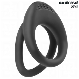 Addicted Toys – Double Textured Penis & Testicle Ring