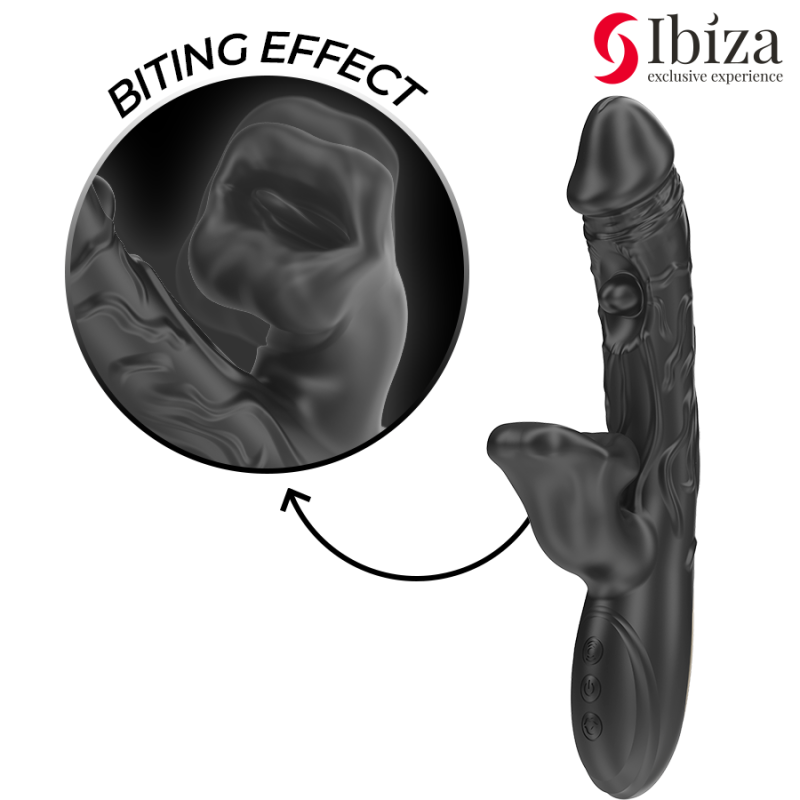 Ibiza – Rotating & Biting Clitoral Stimulator and Vibrator