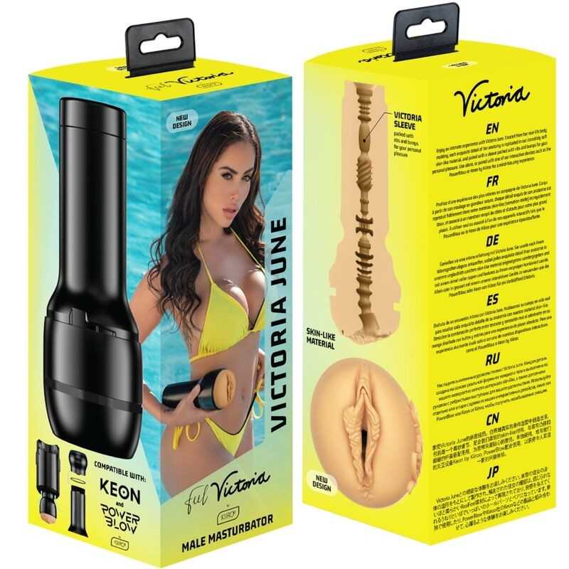 Kiiroo – Feel Victoria June Vagiina-Masturbaator