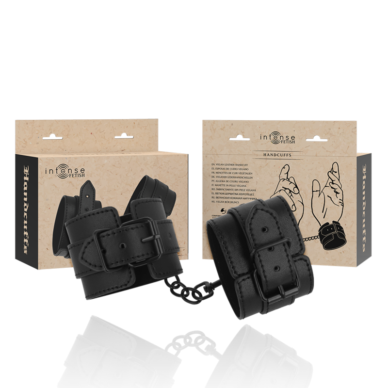 Intense Fetish – Vegan Leather Handcuffs