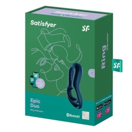 Satisfyer – Epic Duo Vibrating Cock Ring With App Control