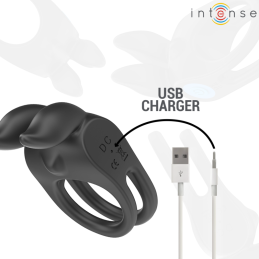 Intense – Sam Vibrating Double Penis Ring