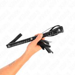 Kink – Must Vegan Piits Tekstuurse Käepidemega 48.5 cm
