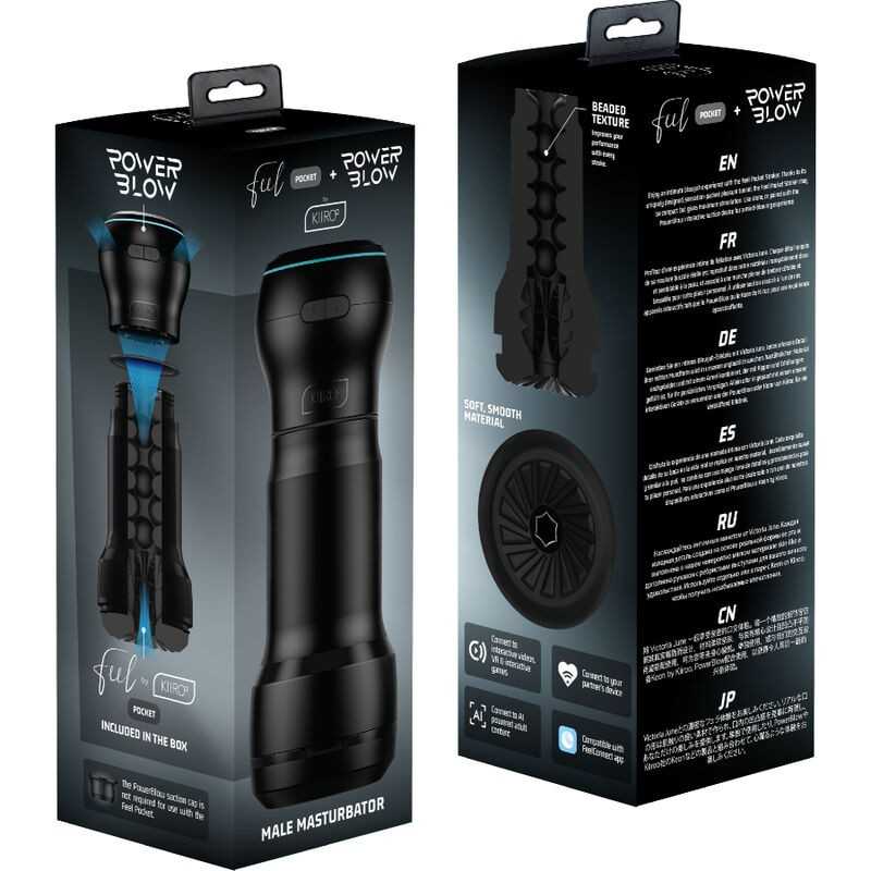 Kiiroo – Interaktiivne Vaakumiga Masturbaator & Power Blow Kombo