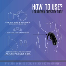 Lockdown – Chastity Cage Small