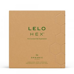 Lelo HEX Organic – Luxury Condoms 36 Pack