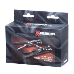 XX-DREAMSTOYS – Nahast Käerauad "The Crown" Mustad
