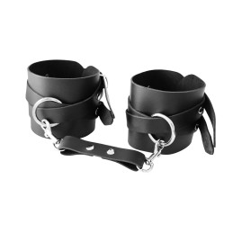 XX-DREAMSTOYS – Leather Ankle Cuffs "The Crown" Black