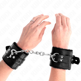 Kink – Наручники с Меховой Подкладкой Черные