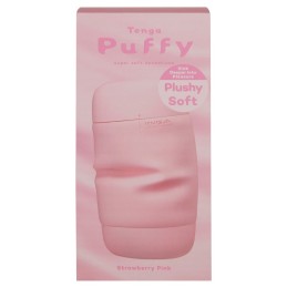TENGA Puffy Strawberry Pink – Super Soft Masturbator