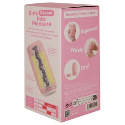 TENGA Puffy Strawberry Pink – Ülipehme Masturbaator