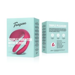 Teazers Paarivibraator Kaugjuhtimispuldiga – Vibraator Paaridele
