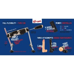he Banger Double-Sided Fucking Machine — Двусторонняя Секс-машина