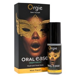 Orgie Oral Ease Deepthroat Spray – Mint Flavor