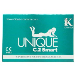 Uniq – Smart Pre-Erection Condom Latex Free (3 pcs)