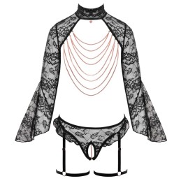 Abierta Fina – Erotic Bolero Lingerie Set
