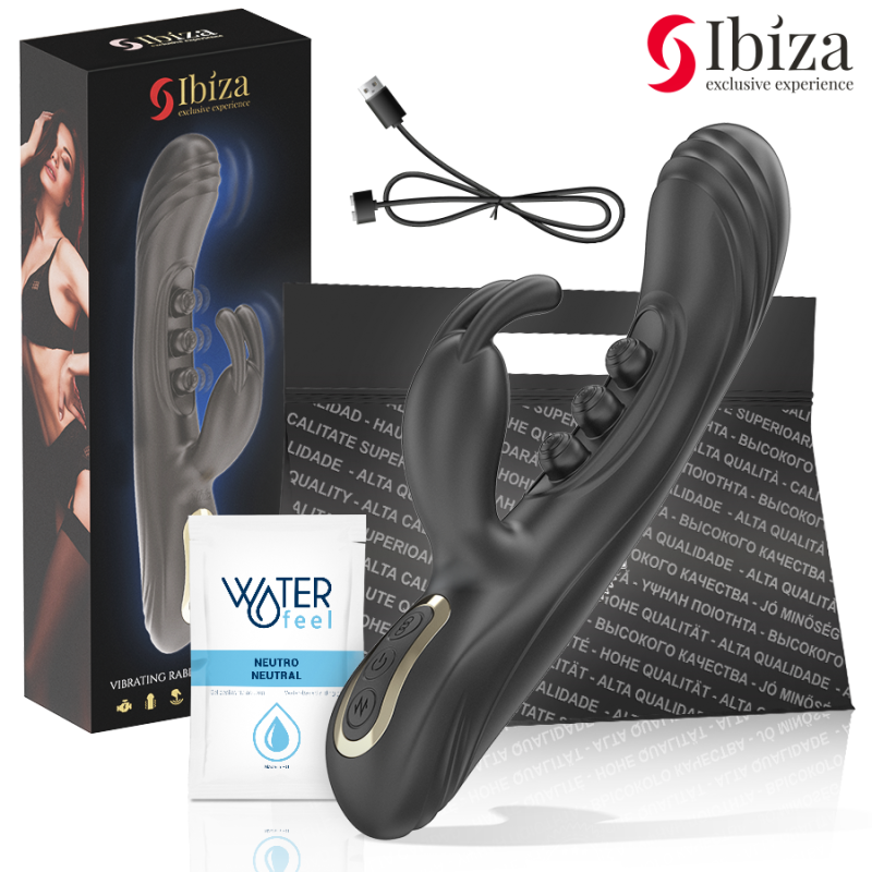 Ibiza pulseeriv jänkuvibraator – rabbit vibraator