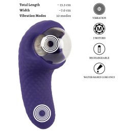 Beau Coeur ZANTO Plasma Vibrator – Dual Motor Clitoral Stimulator