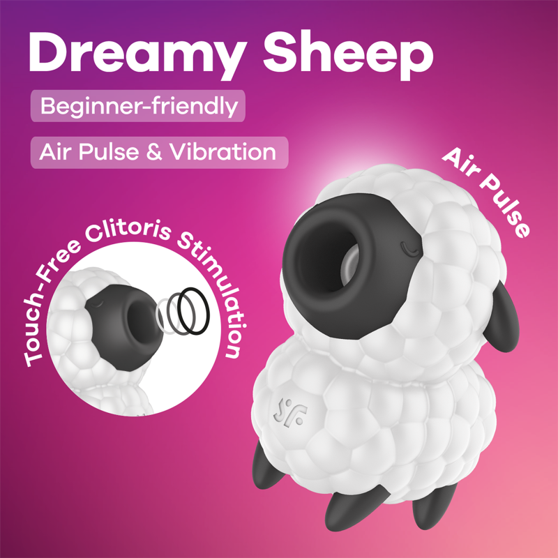 Satisfyer Dreamy Sheep Air Pulse Vibrator
