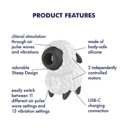 Satisfyer Dreamy Sheep Air Pulse Vibrator