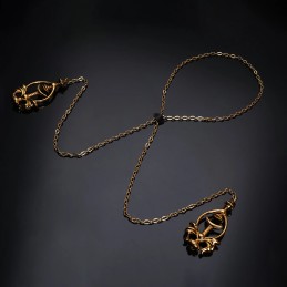 Upko Pulling Chain Adjustable Nipple Clamps