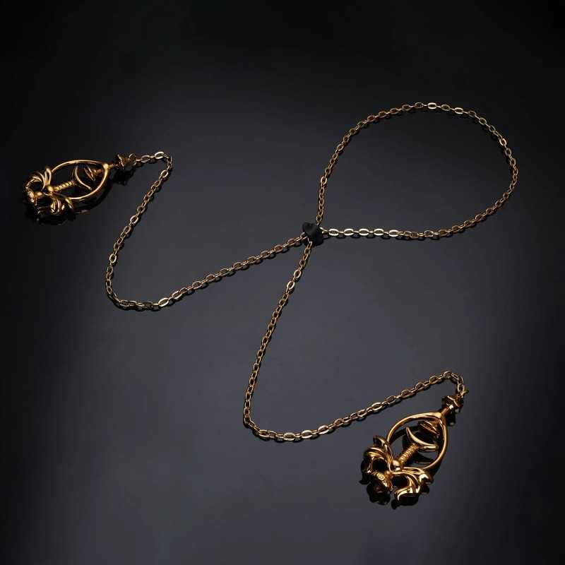 Upko Pulling Chain Adjustable Nipple Clamps