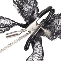 Rimba Black Lace Adjustable Nipple Clamp