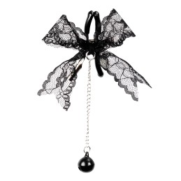 Rimba Black Lace Adjustable Nipple Clamp