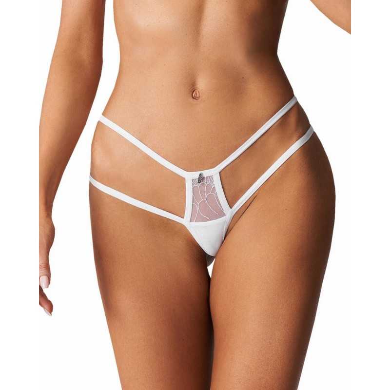 Obsessive Arrowel Queen Size White Panties 2XL/3XL