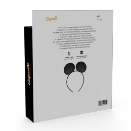 Headband With Mouse Ears - Coquette Chic Desire